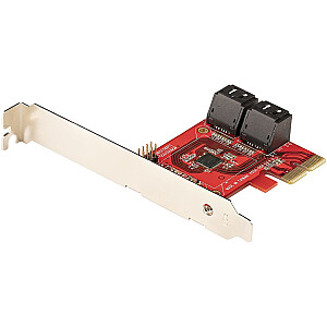 4 PORT SATA PCIE KORTELĖ – 6 Gbps/.