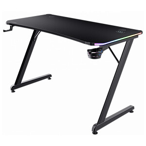 Компьютерный стол Trust GXT 709 LUMINUS RGB 