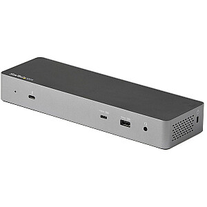 DOK-DOK TB3/USB-C – DUAL DP/HDMI/96 W PD – 5X USB šakotuvas