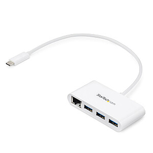 3PT USB 3.0 HUB + GBE – USB-C/3.0 HUB + GBE – USB-C HUB