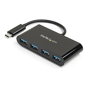 4 taškų USB 3.0 šakotuvas USB-C prie USB-A/.