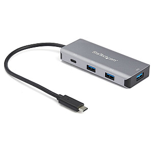 4 prievadų 10 Gbps USB-C HUB / 3 USB-A prievadai, 1 USB-C prievadas