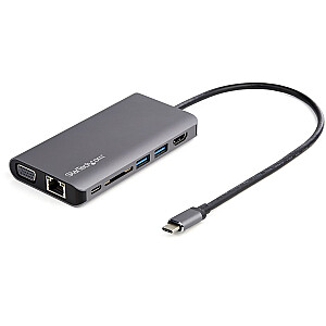 USB-C/DOCK/HDMI/VGA MULTIPORT ADAPTERIS – SD-SKAITYTOJO-30CM KABELAS