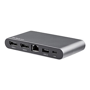 USB-C MULTIPORT ADAPTERIS 2XDP/.