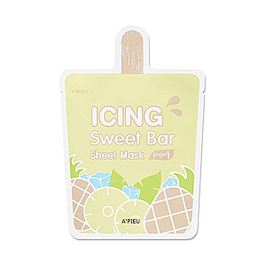 A'PIEU Icing Sweet Bar Sheet Mask разглаживающая и увлажняющая маска с ананасом 21г