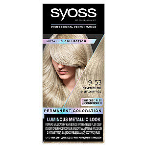 Стойкая краска для волос SYOSS Permanent Coloration 9-53 Silver Blush