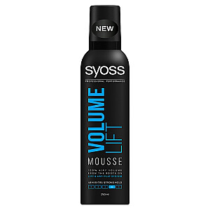 SYOSS Volume Lift Mousse Extra Strong Mousse plaukų putos 250ml