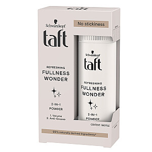 TAFT Fullness Wonder 2in1 plaukų pudra, suteikianti apimties ir gaivumo, 10g