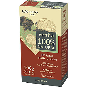 Plaukų dažai VENITA Herbal Hair Color 6.46 Chna