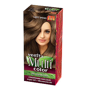 Краска для волос VENITA MultiColor уходовая 5.3 Светло-коричневый 100мл