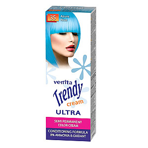 VENITA Trendy Cream kreminiai toniniai plaukų dažai 35 Azure Blue 75ml