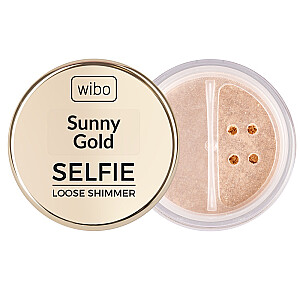 Paryškintuvas veidui WIBO Selfie Loose Shimmer Sunny Gold 11,7 metų