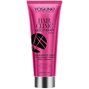 YOSKINE Hair Clinic Mezo Therapy, профессиональное средство для разглаживания волос, эффект ламинирования, 200мл