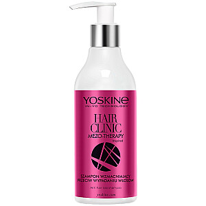 YOSKINE Hair Clinic Mezo Therapy stiprinantis šampūnas nuo plaukų slinkimo 200ml