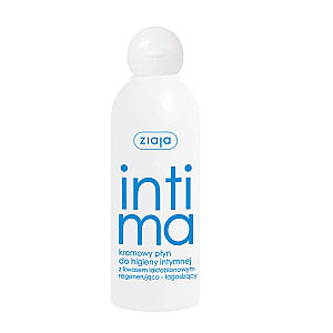 ZIAJA Intima кремовая жидкость для интимной гигиены с лактобионовой кислотой, регенерирующая и успокаивающая 200мл