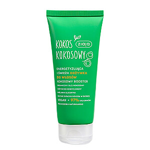 ZIAJA Coconut Plaukų kondicionierius su kokosu, gaivinantis ir gaivus, 100ml