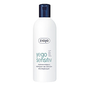 ZIAJA Yego Sensitiv stiprinantis plaukų šampūnas vyrams 300ml