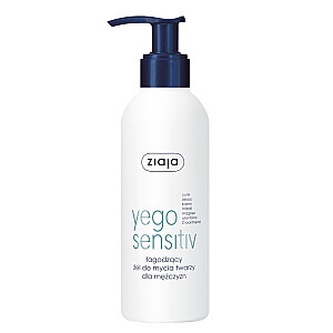 ZIAJA Yego Sensitiv raminamasis valomasis gelis vyrams 200ml