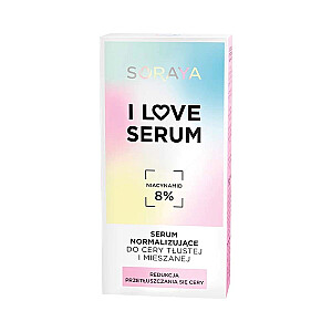 SORAYA I Love Serum normalizuojantis serumas riebiai ir mišriai odai 30ml