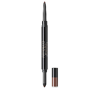 ARTDECO Brow Duo Powder&Liner Antakių pieštukas ir pudra 16 Deep Forest 1,1g