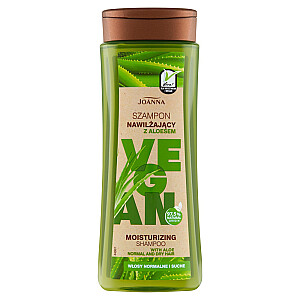 JOANNA Vegan Moisturizing Shampoo drėkinamasis šampūnas su alavijais 300ml