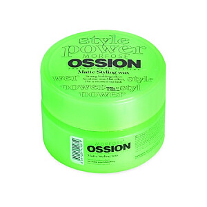 MORFOSE Ossion Matte Styling Wax Matinis plaukų formavimo vaškas su stipriu fiksuojančiu efektu 100 ml