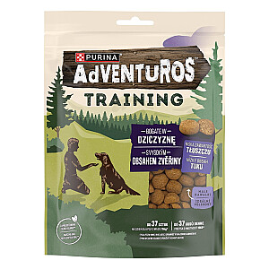 PURINA Adventuros Training skanėstas su elniena šunims, 115 g