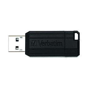 Verbatim USB 64 GB 3/10 PStripe, juoda