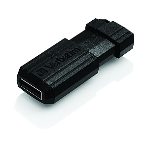 Verbatim USB 64 ГБ 3/10 PStripe, черный