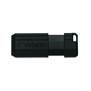 Verbatim USB 64 GB 3/10 PStripe, juoda