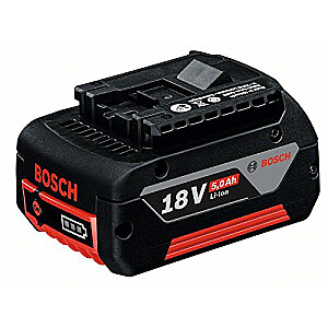 Baterija Bosch 18 V 5 Ah ličio jonų juoda - 2607337070