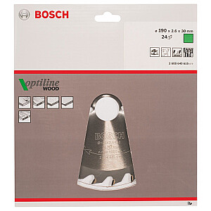 Diskinio pjovimo diskas Bosch Optiline 190x30