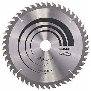 Diskinio pjovimo diskas Bosch Optiline 235x30
