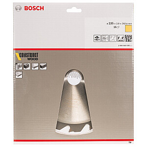 Полотно для циркулярной пилы Bosch Construct 235x30