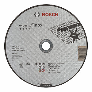 Pjovimo diskas Bosch tiesus 230 mm Inox