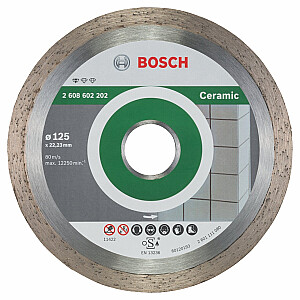 Bosch deimantiniai diskai 125 mm.