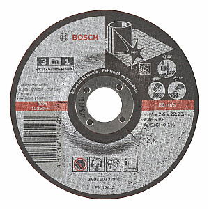 Pjovimo diskas Bosch 3in1 125mm