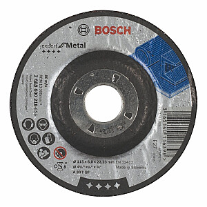 Bosch šlifavimo diskas metalui 115x6mm.