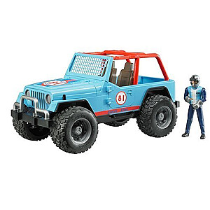 Bruder Professional Series Jeep Cross Country Racer синий с водителем - 02541