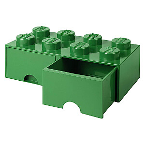 Kopenhagos kambario LEGO kaladėlių stalčius 8, žalias - RC40061734