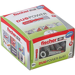 Fischer DUOPOWER 8x40 LD 100шт.