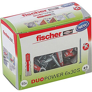 Fischer DUOPOWER 6x30 S LD 50шт.
