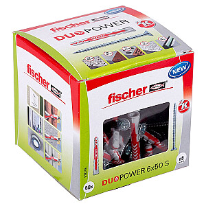 Fischer DUOPOWER 6x50 S LD 50шт.