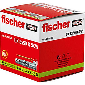 Дюбель Fischer Универсальный UX 8x50 R S/25 25шт.