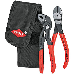 Knipex 002072V02 - красный/черный, с футляром, набор из 2 частей