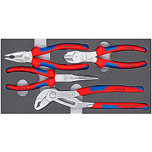 Knipex Basic Chrom 002001V17 - rinkinys iš 4 dalių