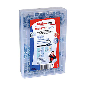 Fischer Meister-Box GK plus шурупы - крючки - дюбели - 100 шт. - с установочным инструментом