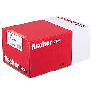 Дюбель Fischer металлический HM 5x65 S B - серебристый - 20 штук - с винтом