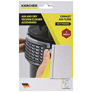 Kärcher Вытяжной воздушный фильтр для золы и сухого пылесоса AD 2, AD 4 premium - 2.863-262.0