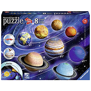 Ravensburger Planetary System 3D galvosūkis